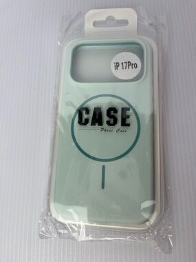 iPhone 17 Pro Mint Green Phone Case - Protective Soft Cover